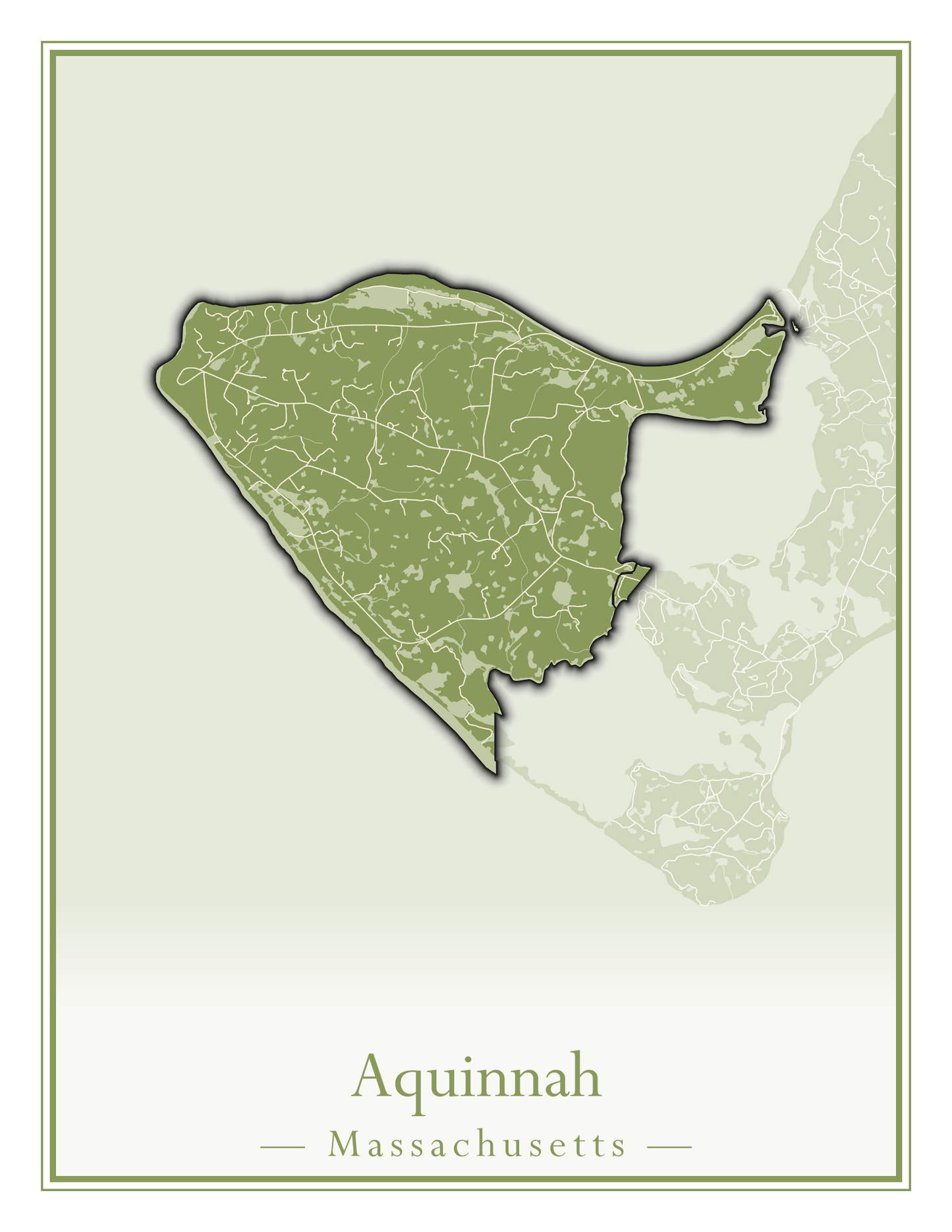 Massachusetts Towns - Street Map (Andover - Ashburnham)