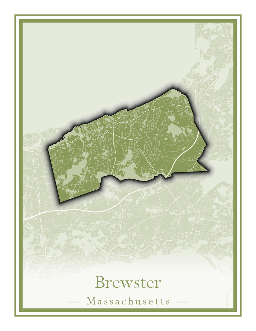 Massachusetts Towns - Street Map (Braintree - Brimfield)