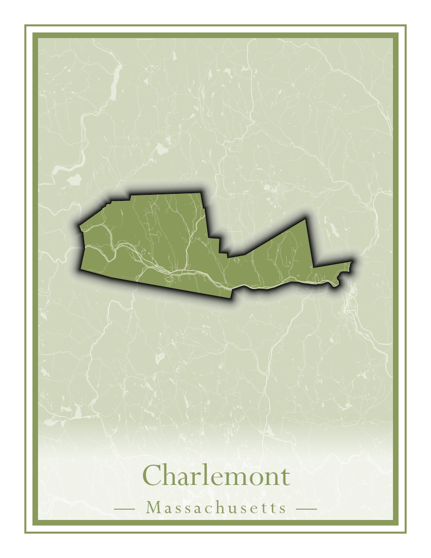 Massachusetts Towns - Street Map (Carver - Chatham)