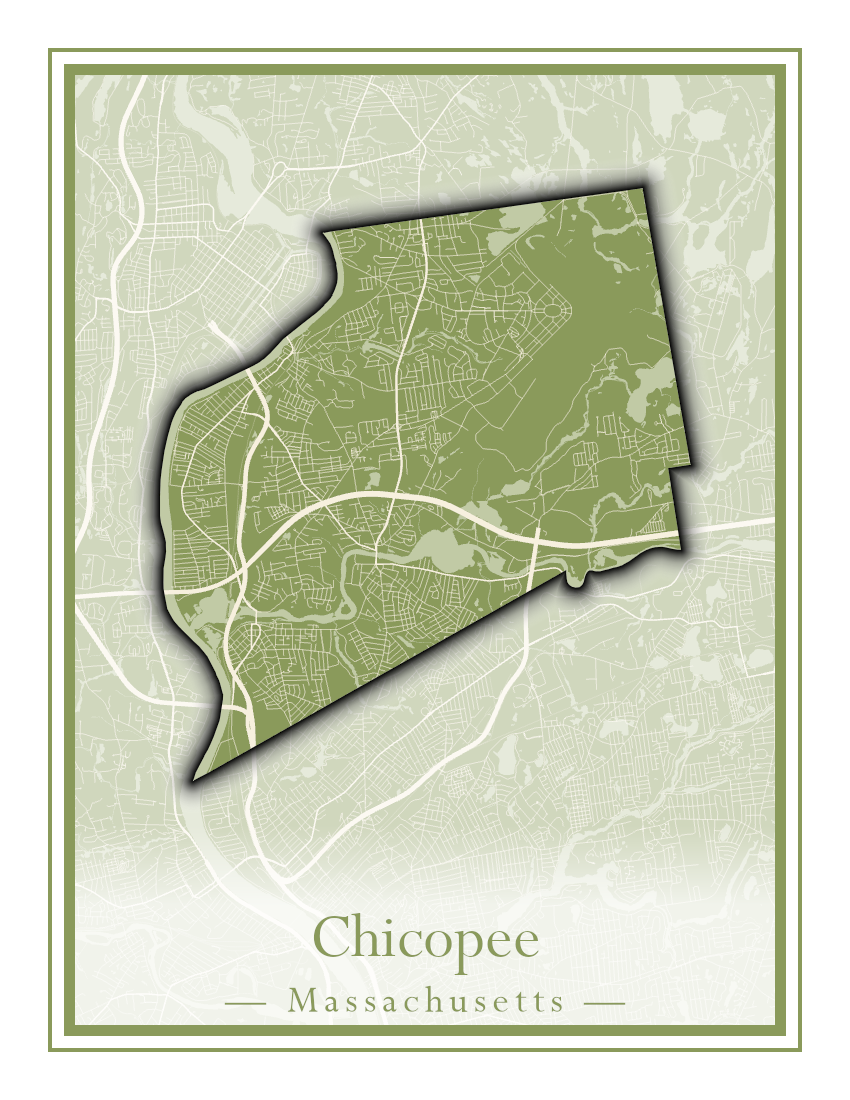 Massachusetts Towns - Street Map (Chesterfield - Clarksburg)