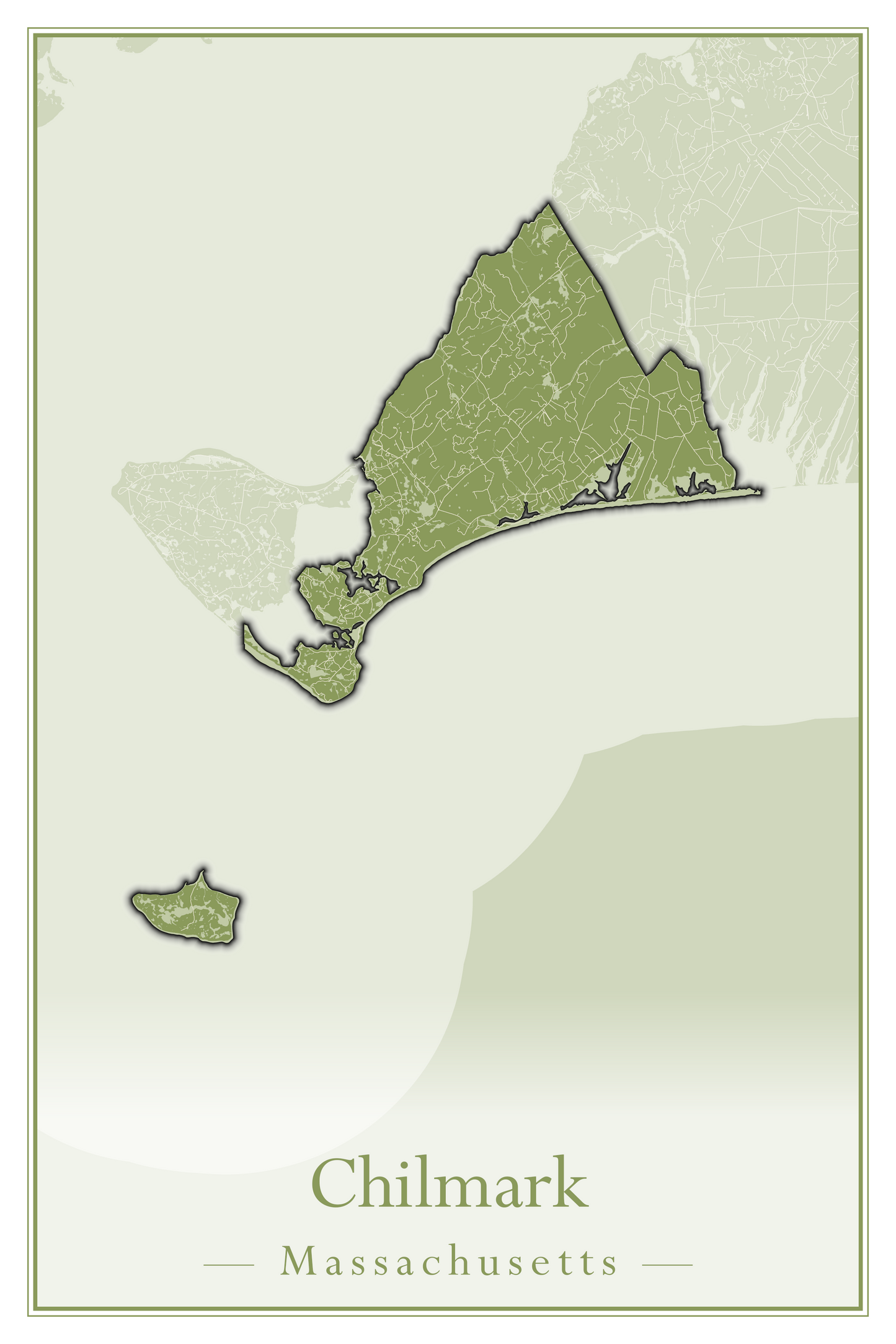 Massachusetts Towns - Street Map (Chesterfield - Clarksburg)