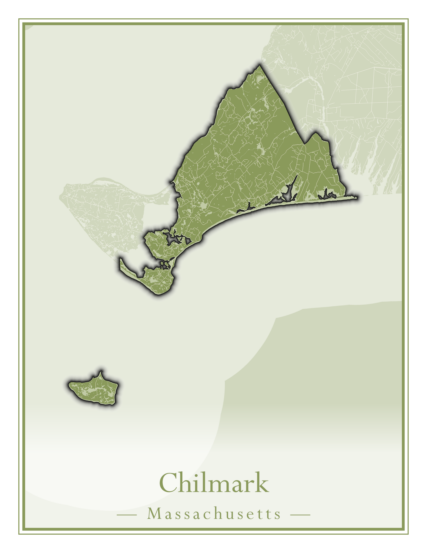 Massachusetts Towns - Street Map (Chesterfield - Clarksburg)