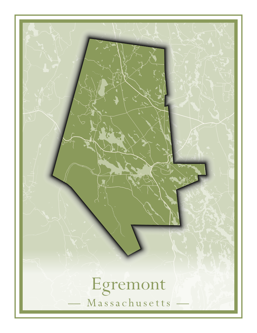 Massachusetts Towns - Street Map (Easton - Erving)