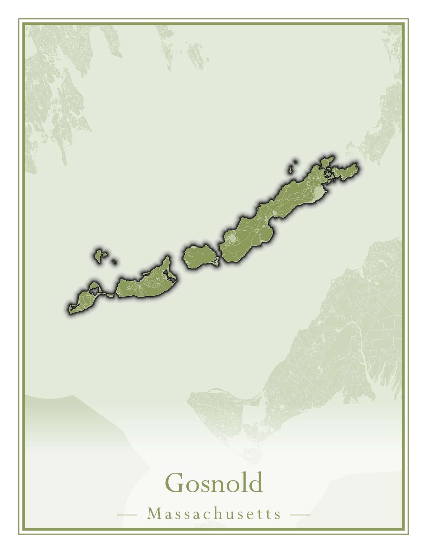 Massachusetts Towns - Street Map (Gosnold - Granville)