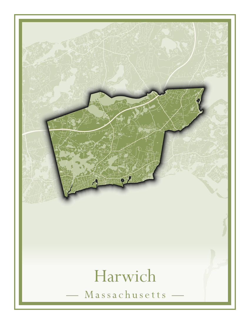 Massachusetts Towns - Street Map (Harvard - Haverhill)