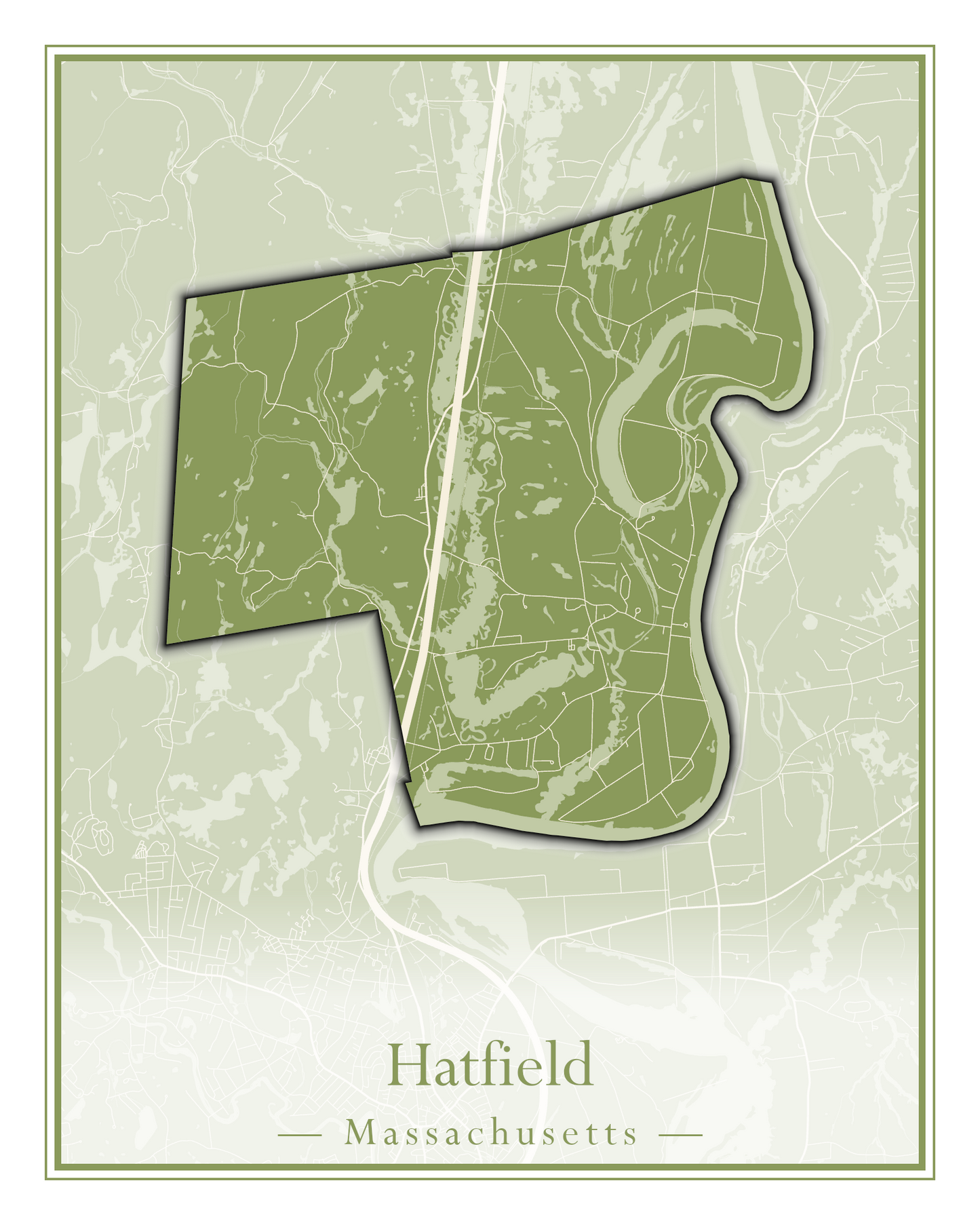 Massachusetts Towns - Street Map (Harvard - Haverhill)