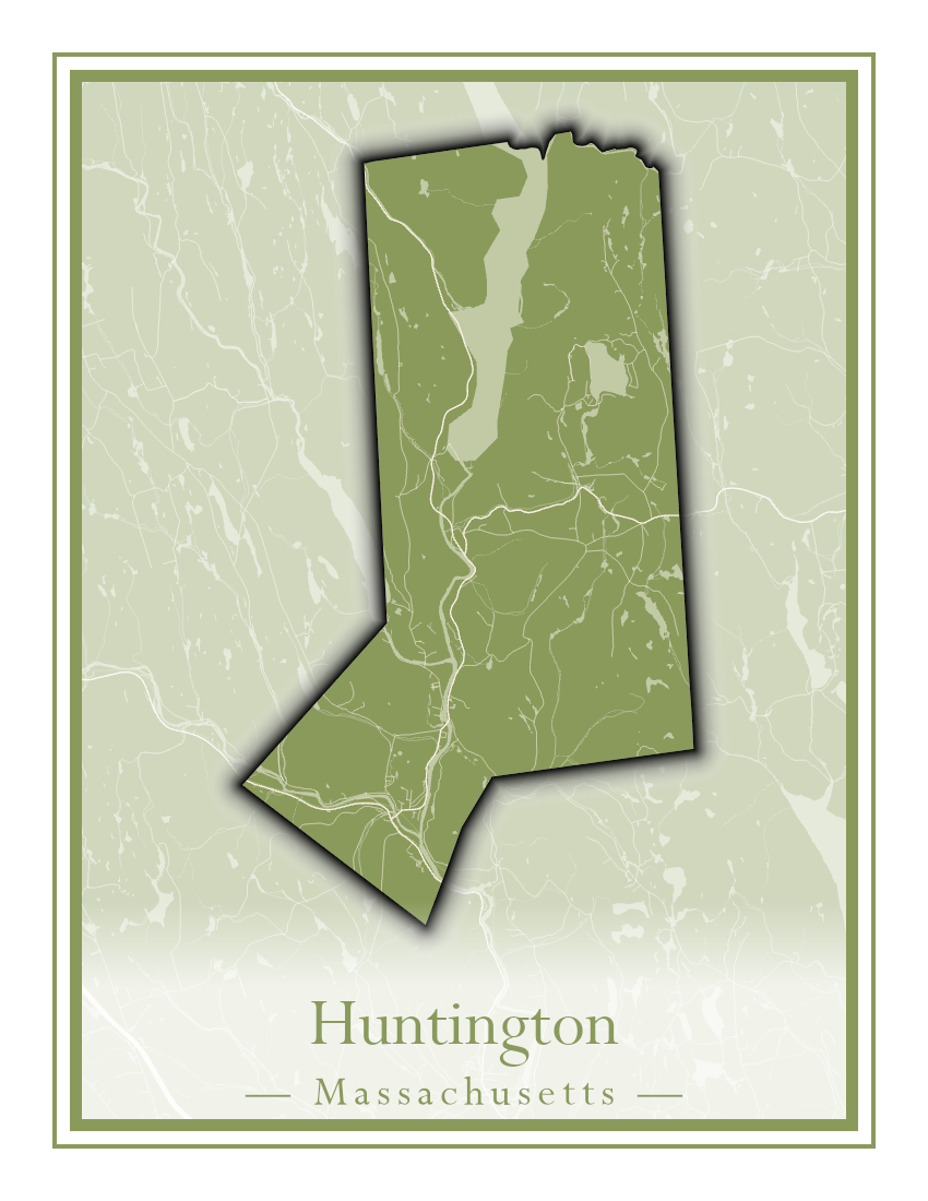 Massachusetts Towns - Street Map (Hudson - Ipswich)