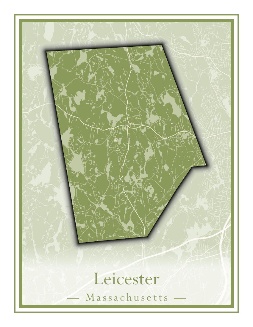 Massachusetts Towns - Street Map (Lawrence - Lenox)