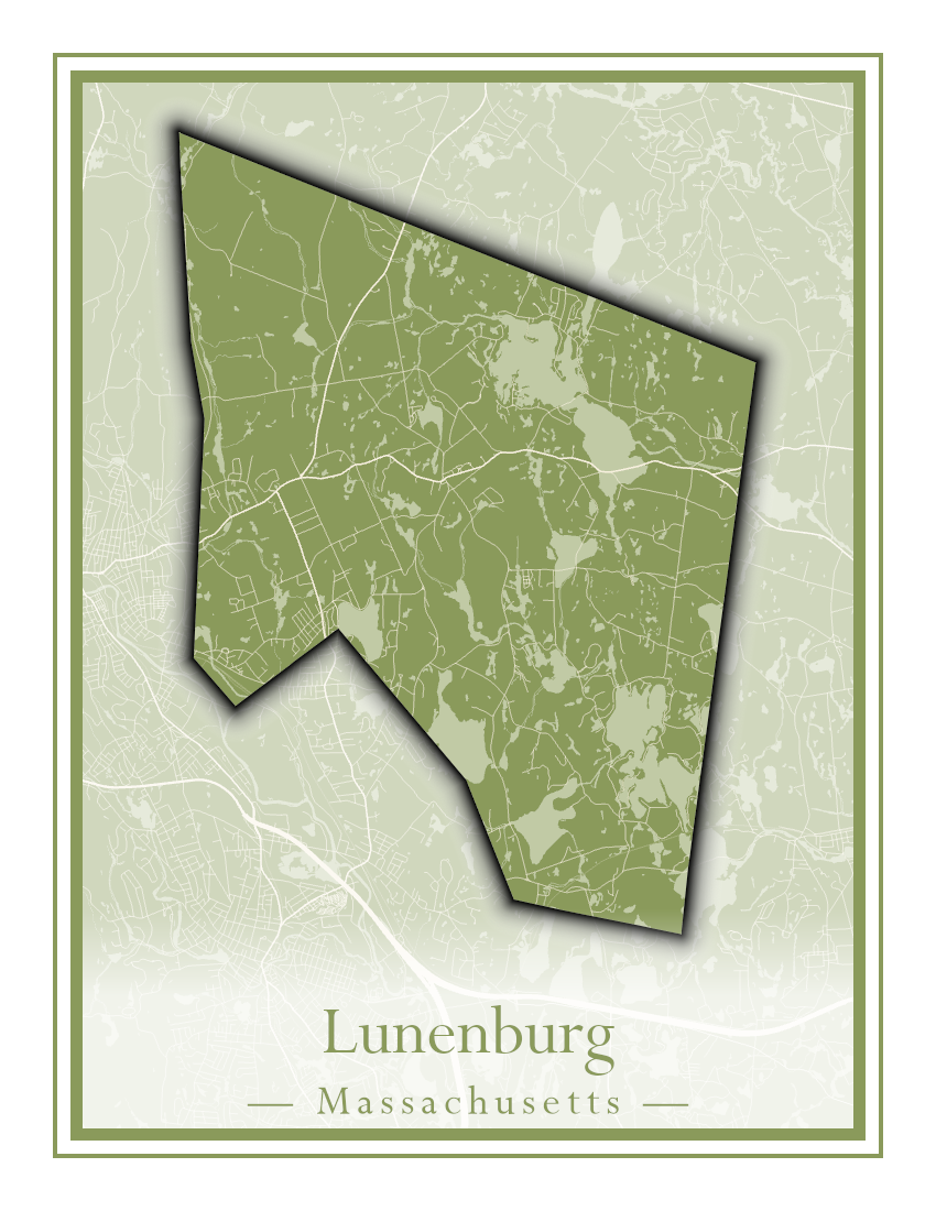 Massachusetts Towns - Street Map (Ludlow - Lynnfield)