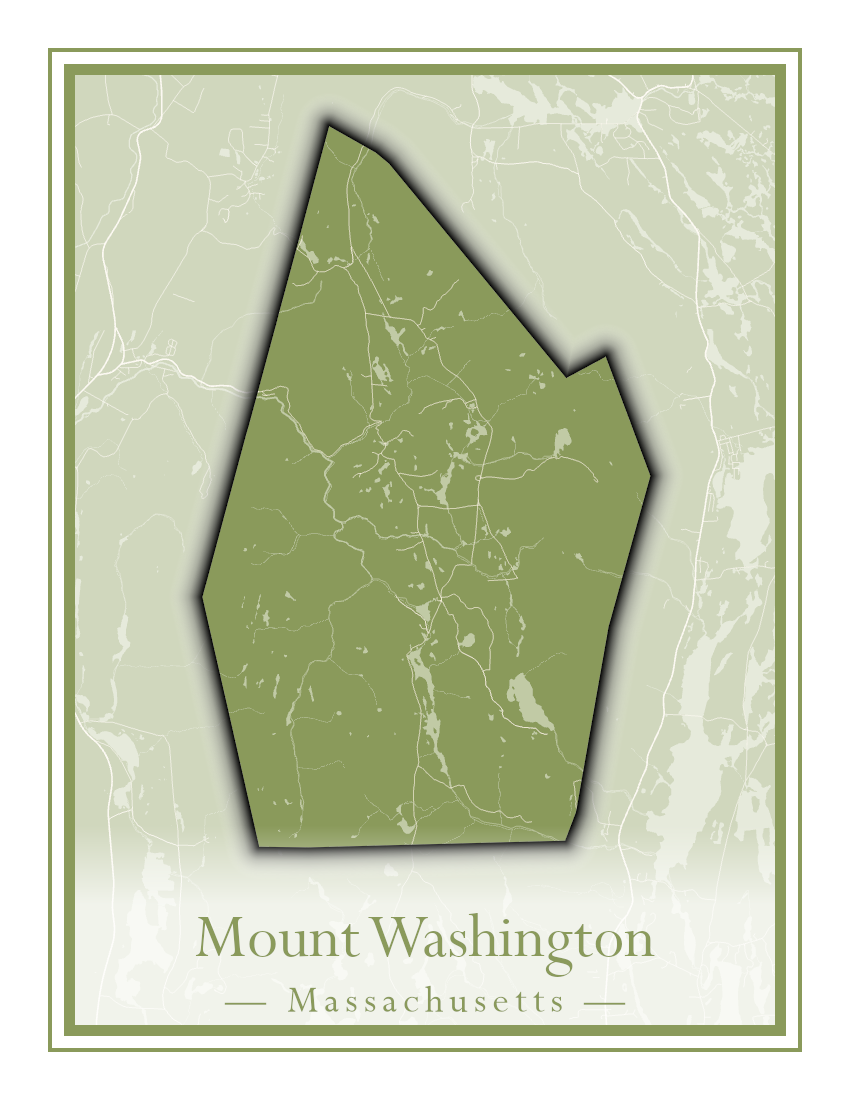 Massachusetts Towns - Street Map (Monterey - Nahant)