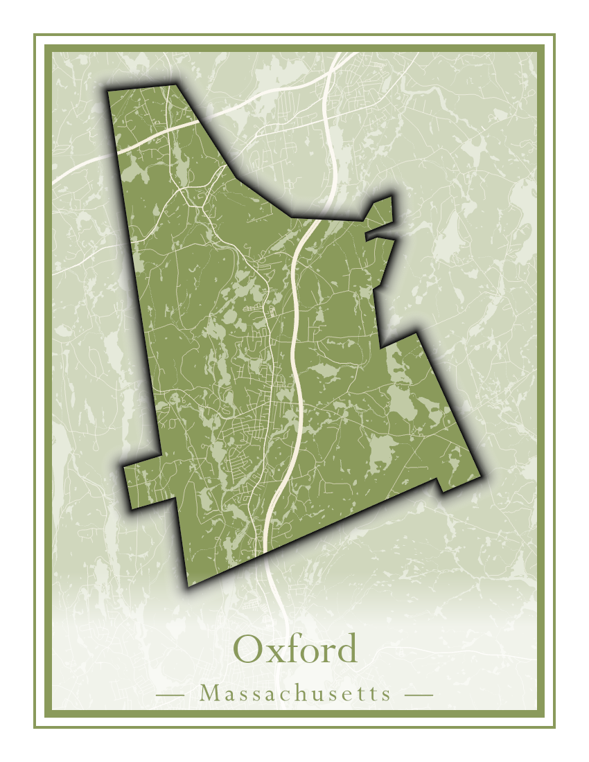 Massachusetts Towns - Street Map (Otis - Paxton)