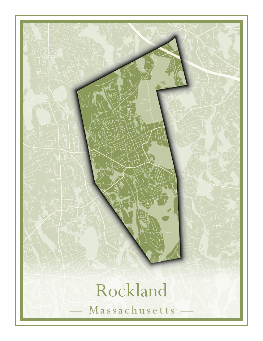 Massachusetts Towns - Street Map (Richmond - Rockport)