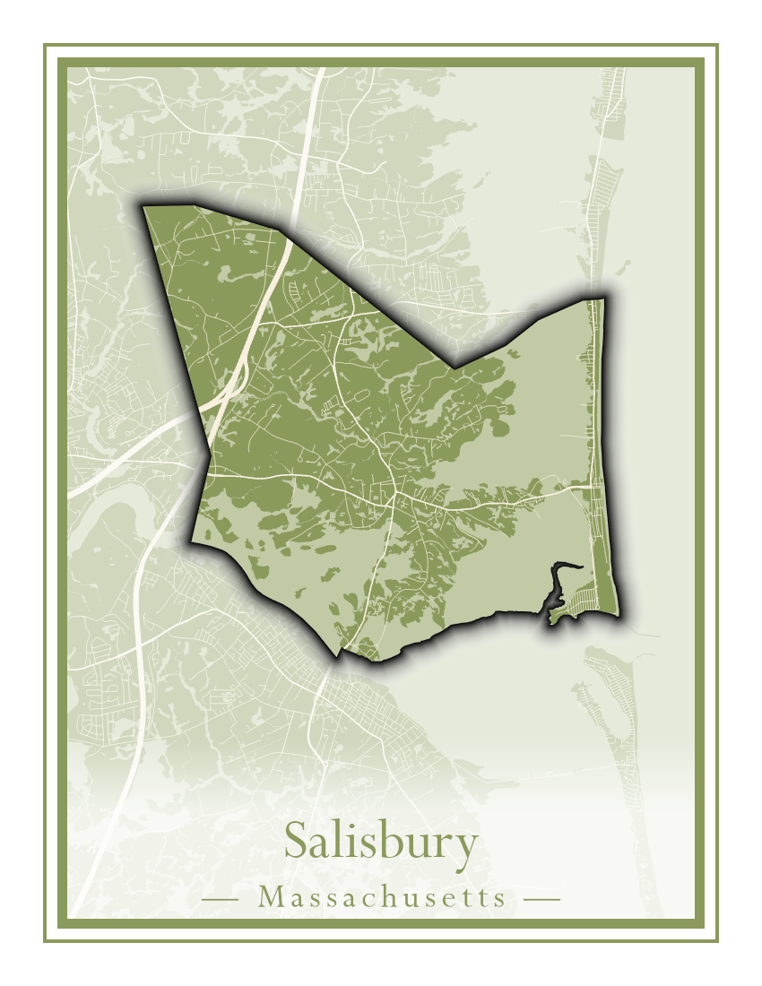 Massachusetts Towns - Street Map (Rutland - Sandisfield)