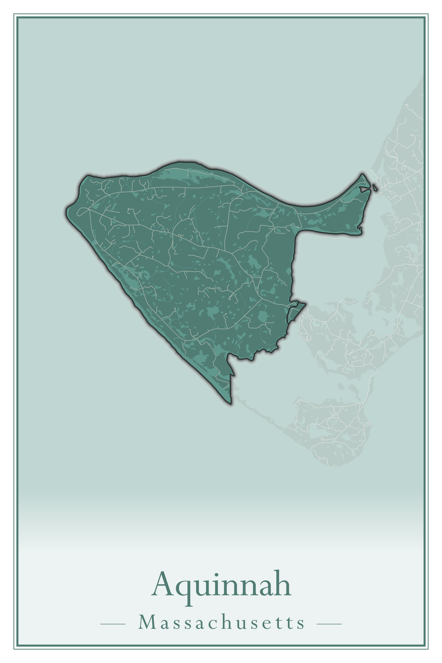 Massachusetts Towns - Street Map (Andover - Ashburnham)