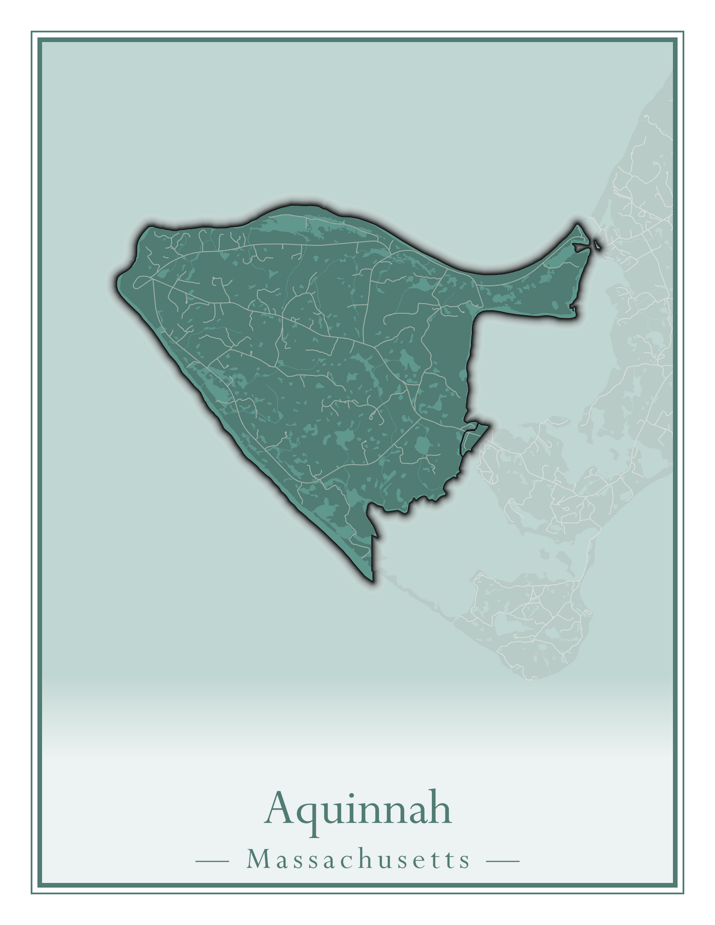 Massachusetts Towns - Street Map (Andover - Ashburnham)