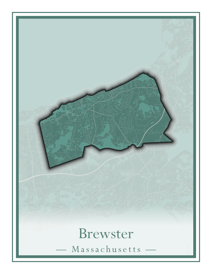 Massachusetts Towns - Street Map (Braintree - Brimfield)