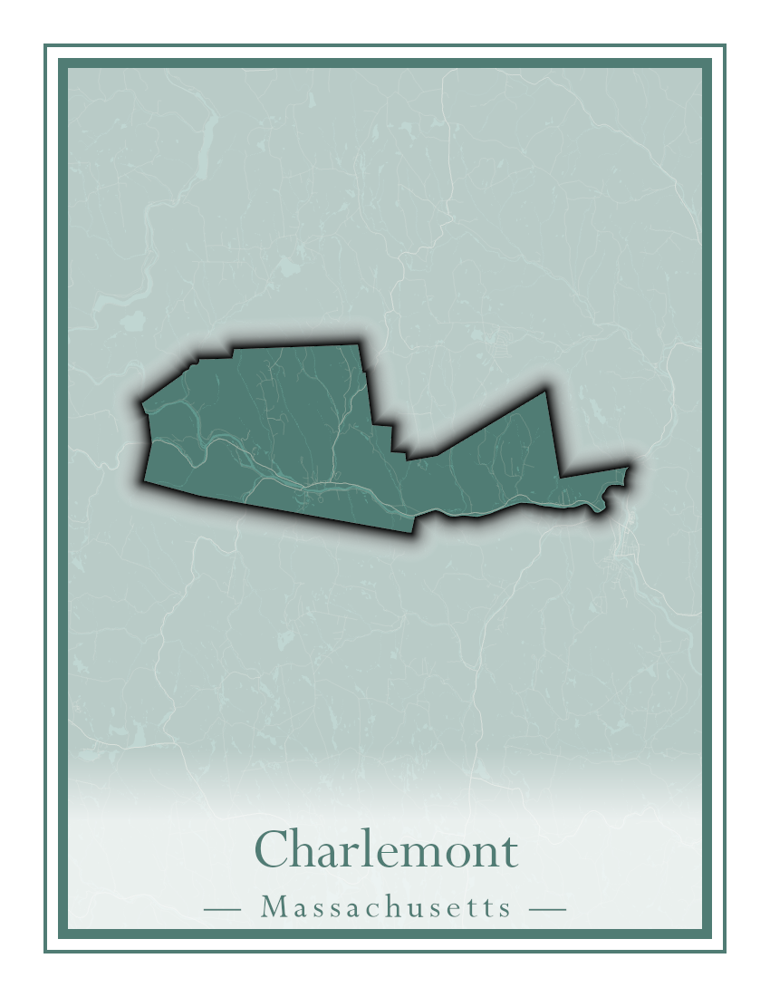 Massachusetts Towns - Street Map (Carver - Chatham)