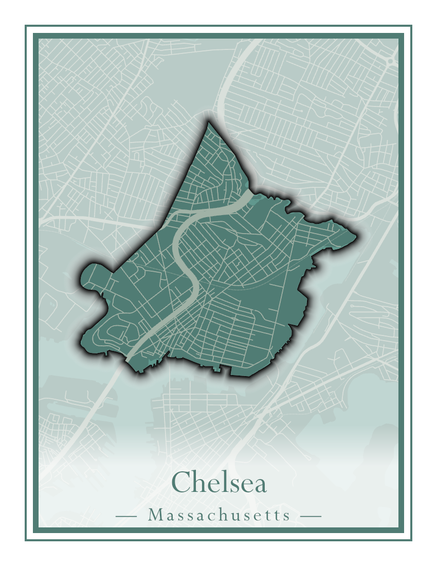 Massachusetts Towns - Street Map (Chelmsford - Chester)