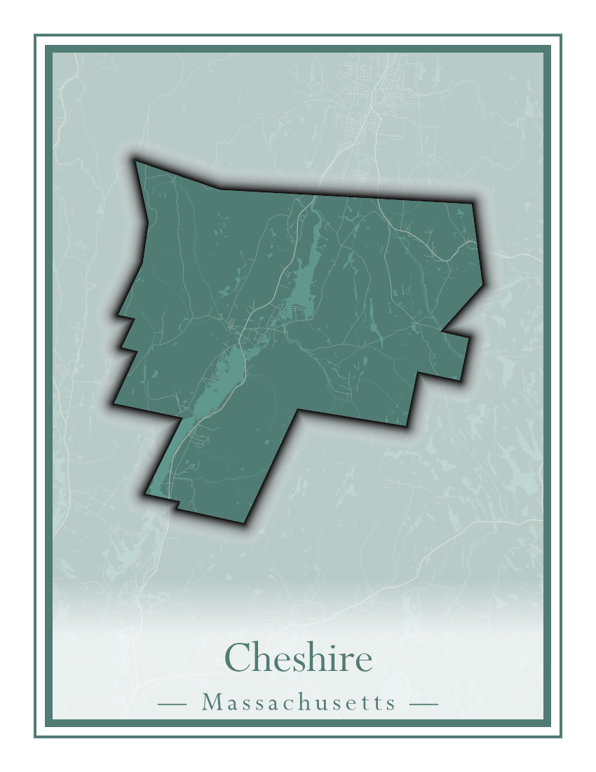 Massachusetts Towns - Street Map (Chelmsford - Chester)