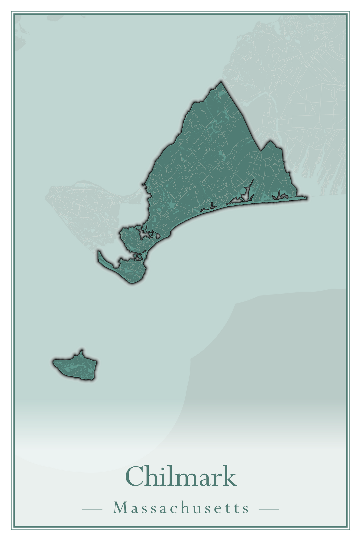 Massachusetts Towns - Street Map (Chesterfield - Clarksburg)