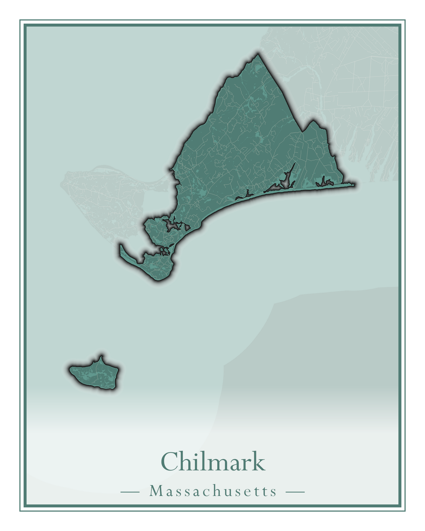 Massachusetts Towns - Street Map (Chesterfield - Clarksburg)