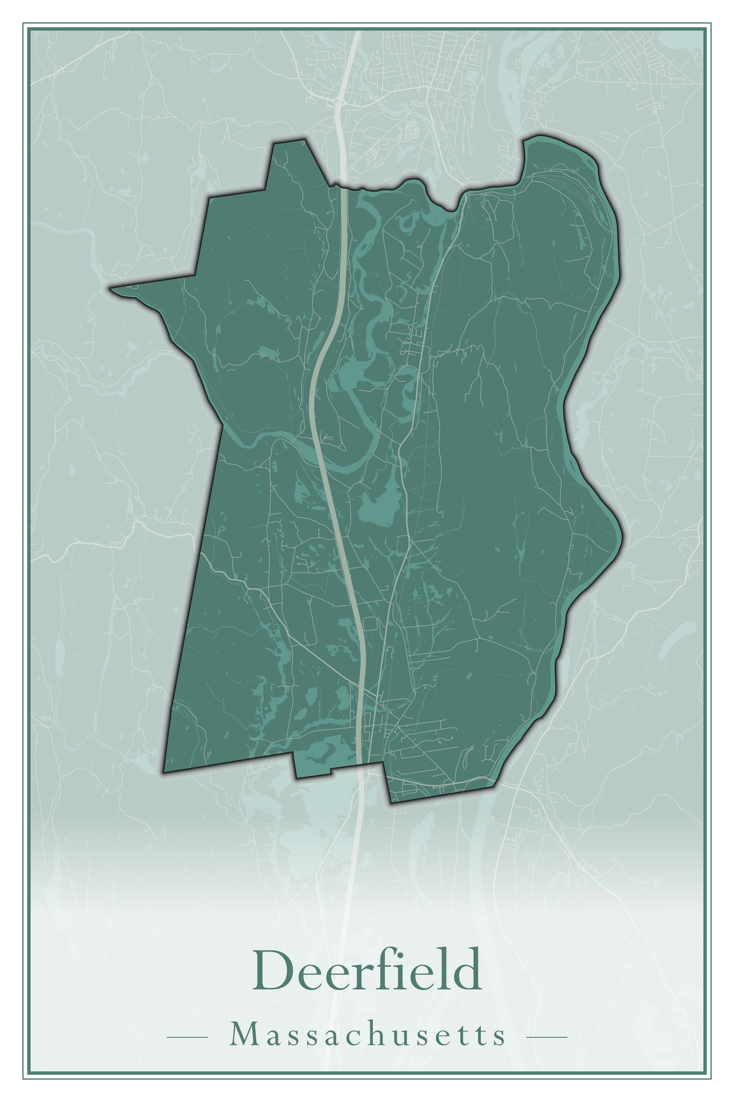 Massachusetts Towns - Street Map (Dartmouth - Dennis)