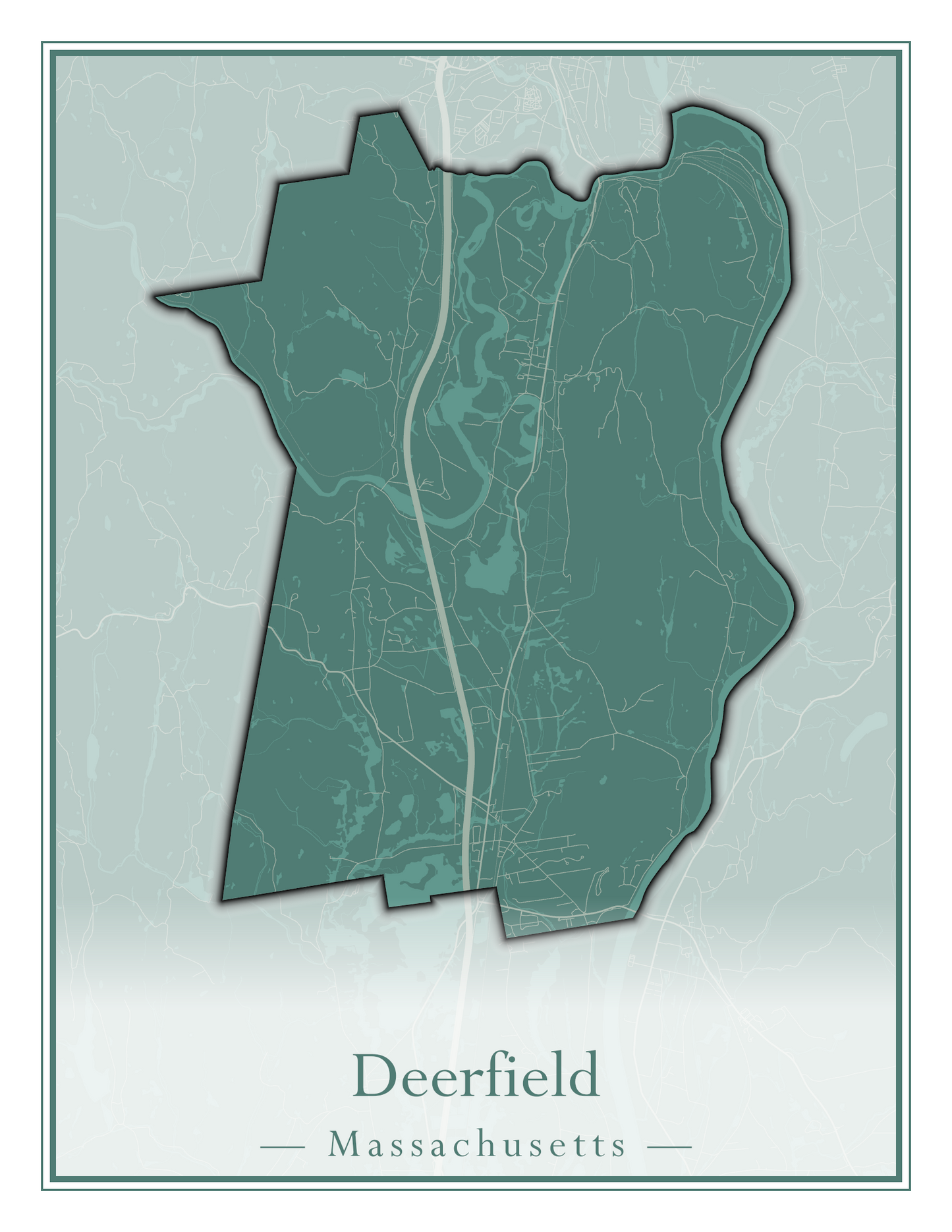 Massachusetts Towns - Street Map (Dartmouth - Dennis)