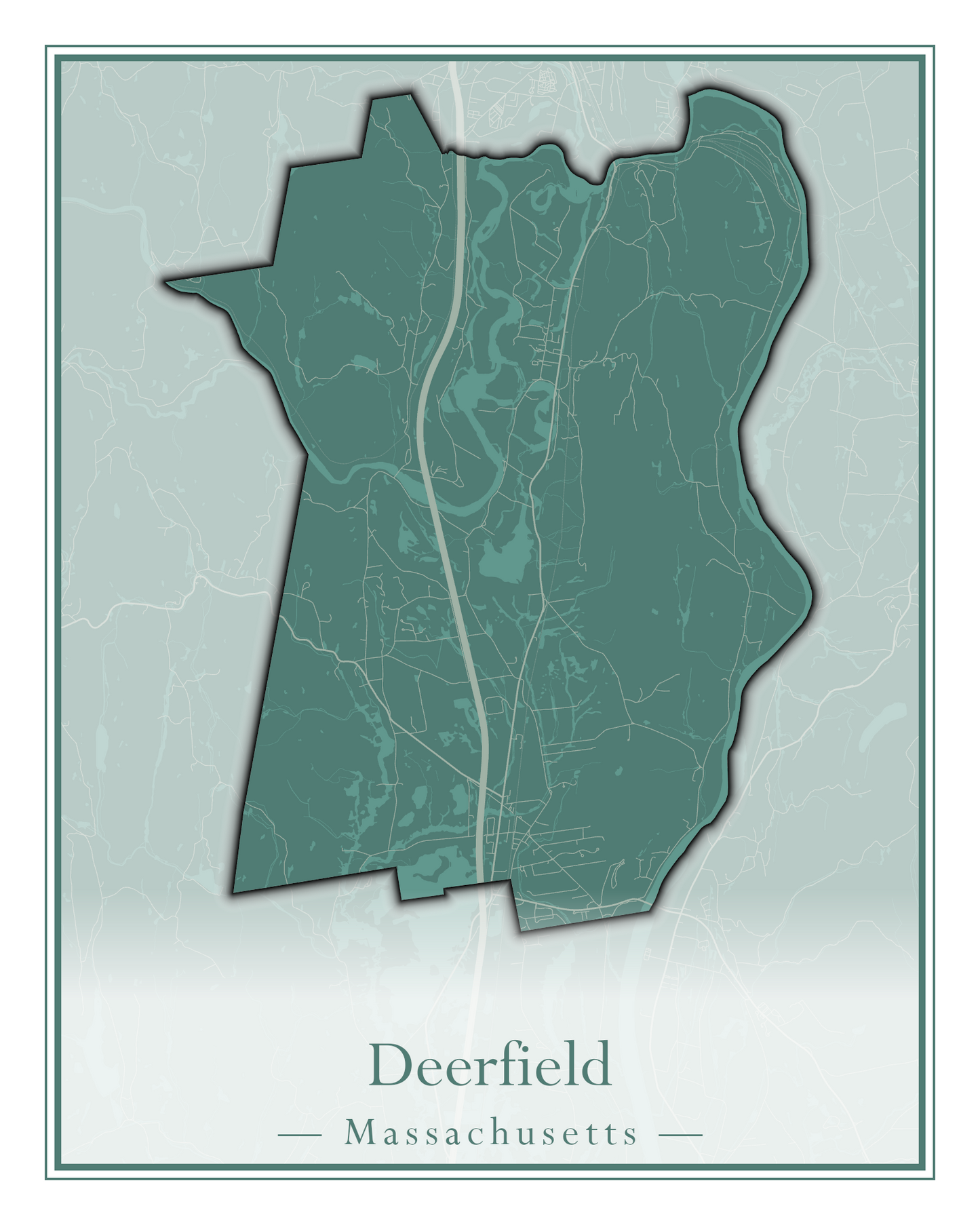 Massachusetts Towns - Street Map (Dartmouth - Dennis)