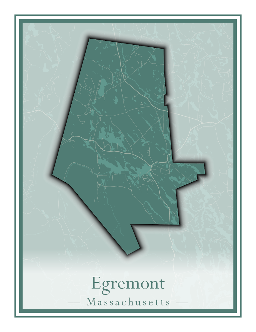 Massachusetts Towns - Street Map (Easton - Erving)