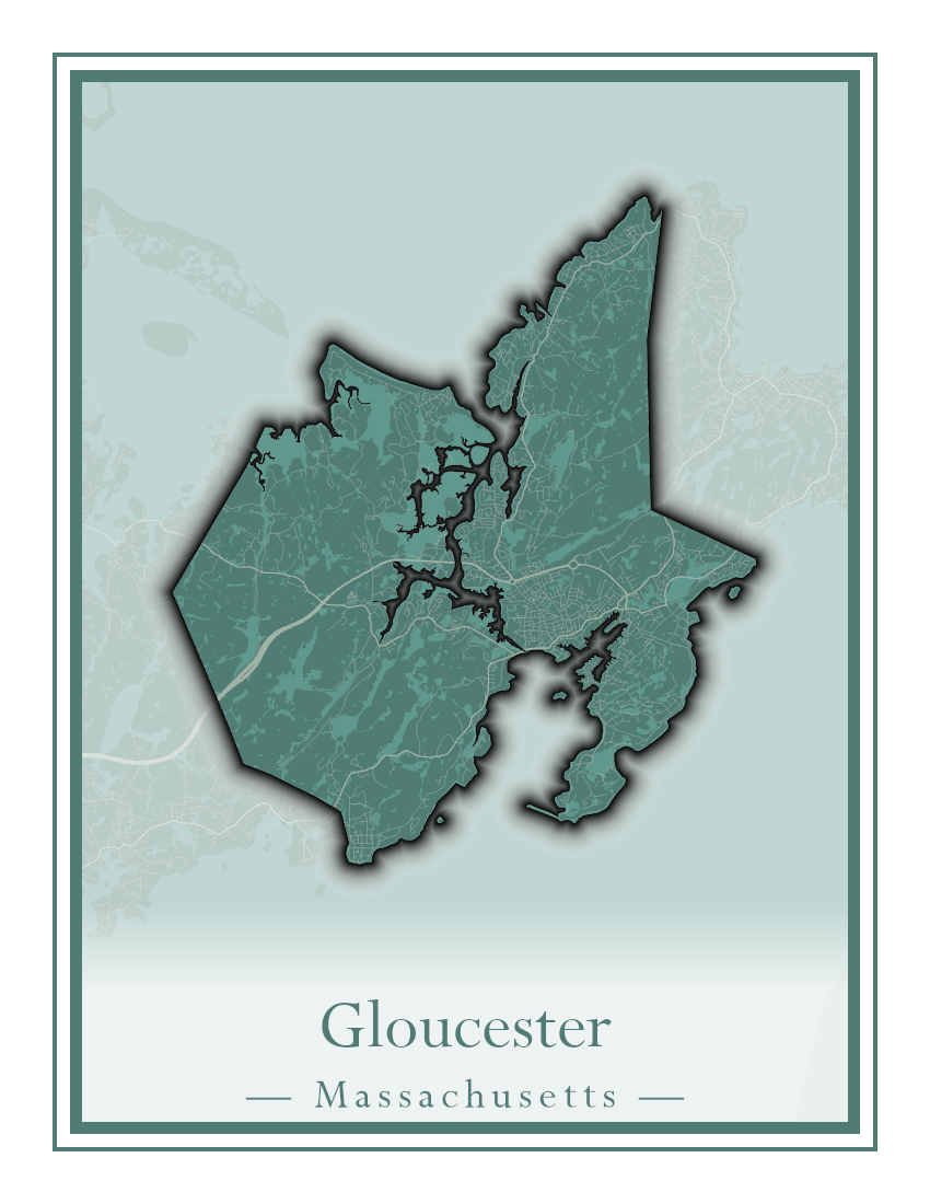 Massachusetts Towns - Street Map (Georgetown - Goshen)