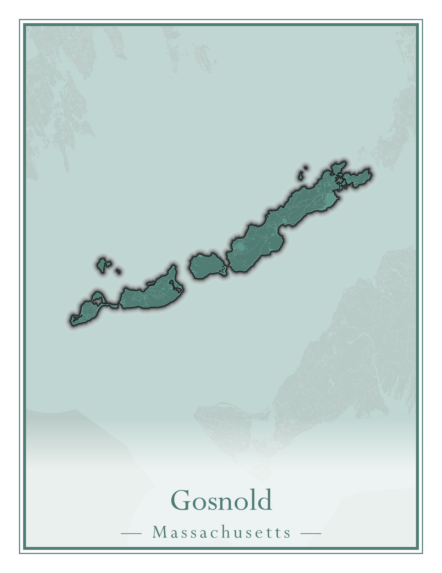 Massachusetts Towns - Street Map (Gosnold - Granville)