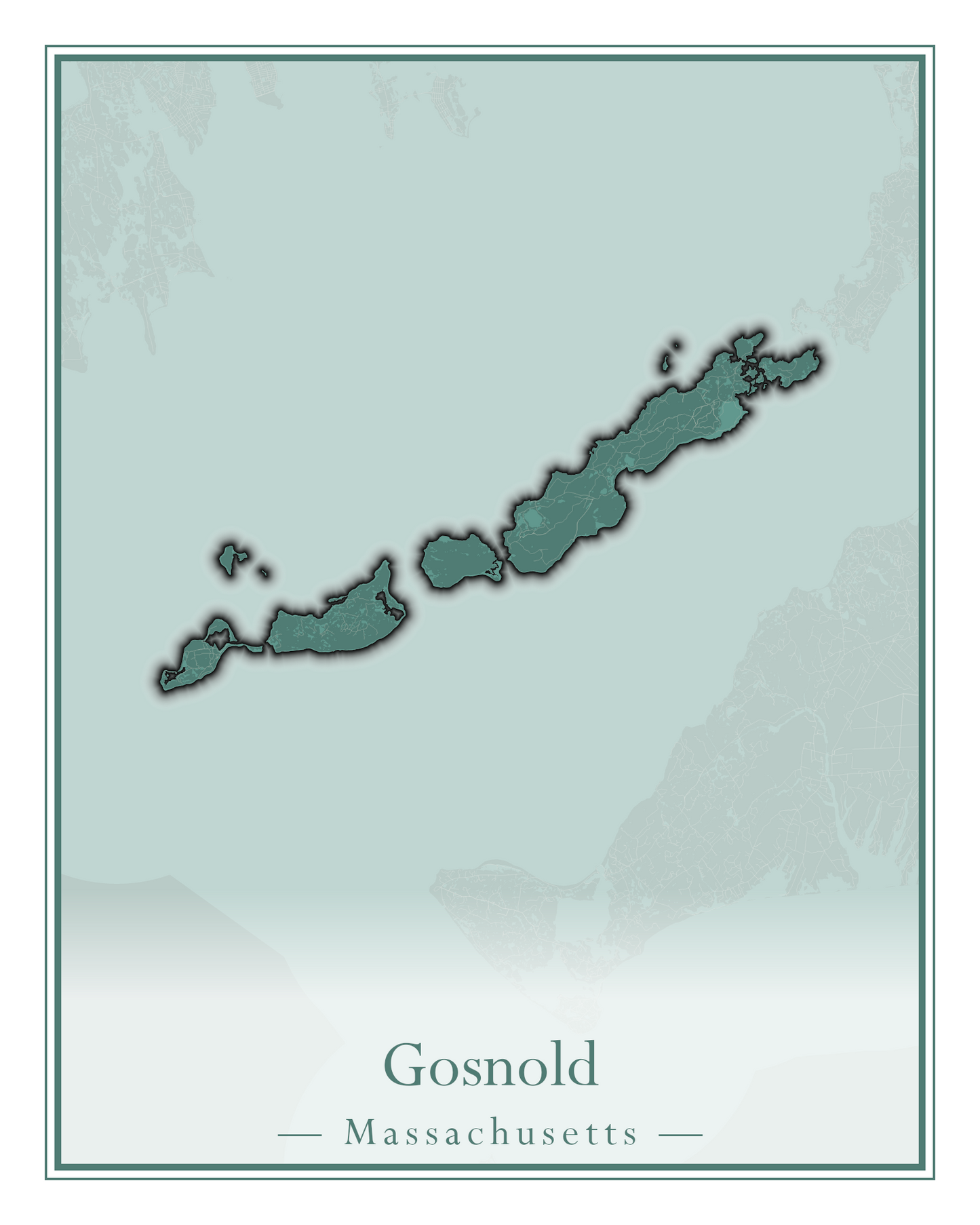 Massachusetts Towns - Street Map (Gosnold - Granville)