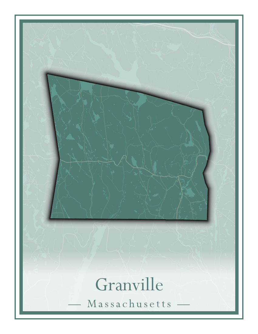 Massachusetts Towns - Street Map (Gosnold - Granville)