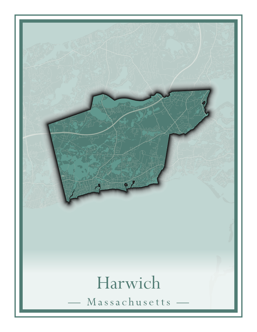 Massachusetts Towns - Street Map (Harvard - Haverhill)