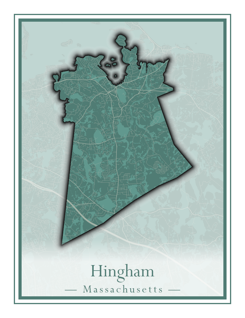 Massachusetts Towns - Street Map (Hawley - Hinsdale)