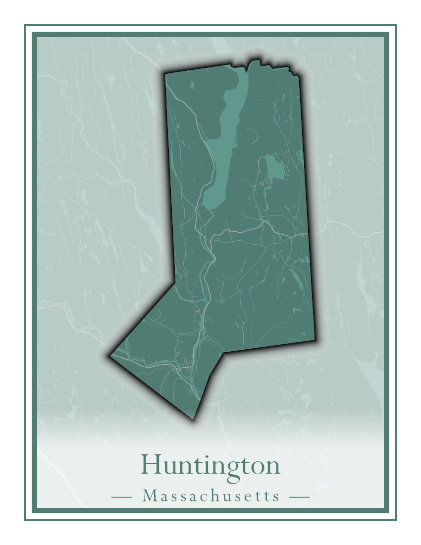 Massachusetts Towns - Street Map (Hudson - Ipswich)