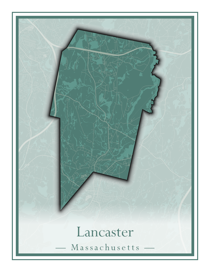 Massachusetts Towns - Street Map (Kingston - Lanesborough)