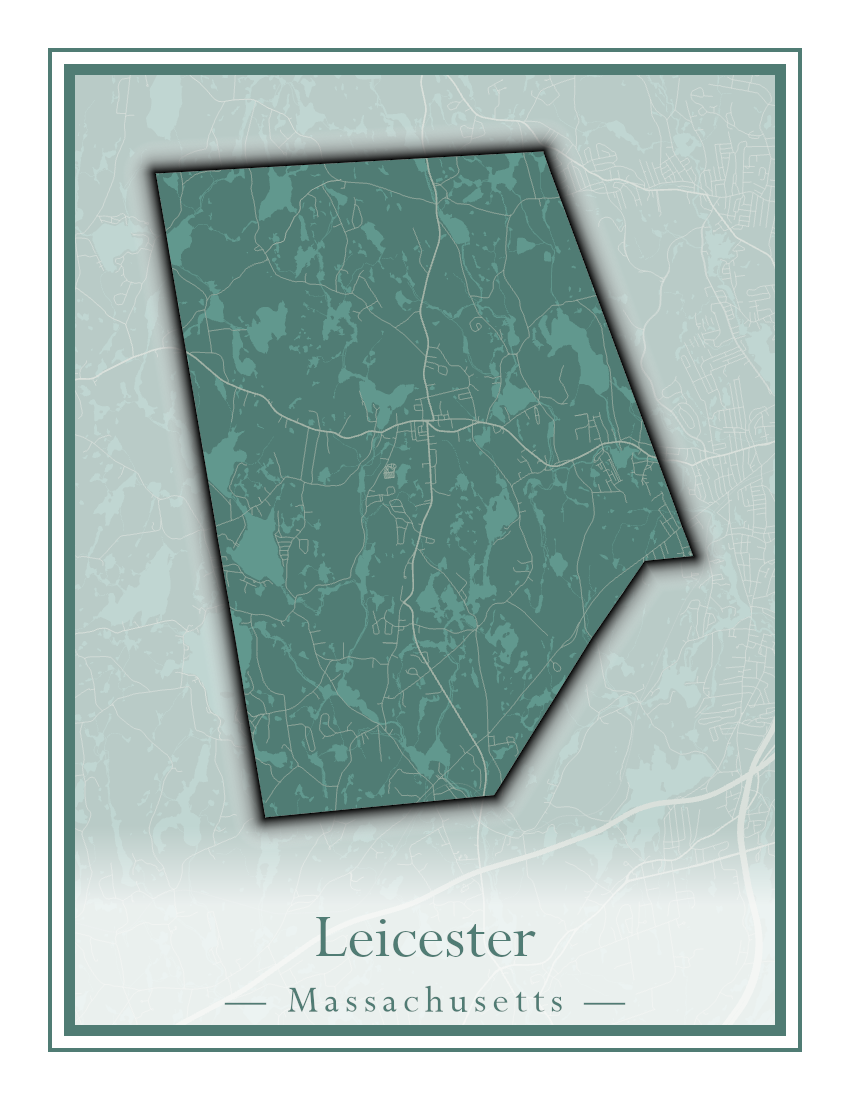 Massachusetts Towns - Street Map (Lawrence - Lenox)