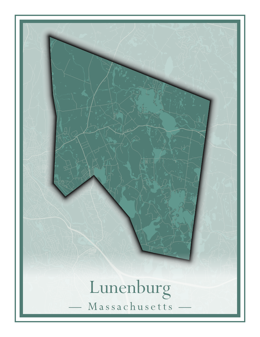 Massachusetts Towns - Street Map (Ludlow - Lynnfield)