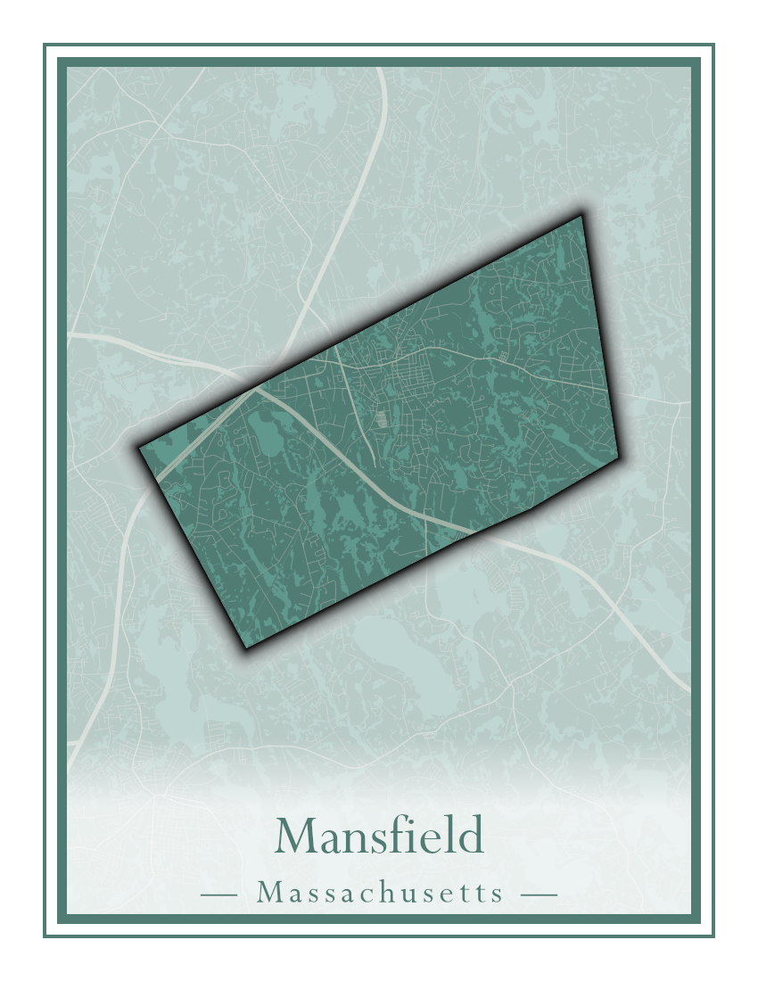 Massachusetts Towns - Street Map (Malden - Marblehead)