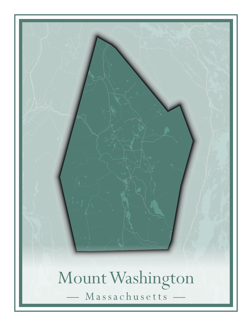 Massachusetts Towns - Street Map (Monterey - Nahant)