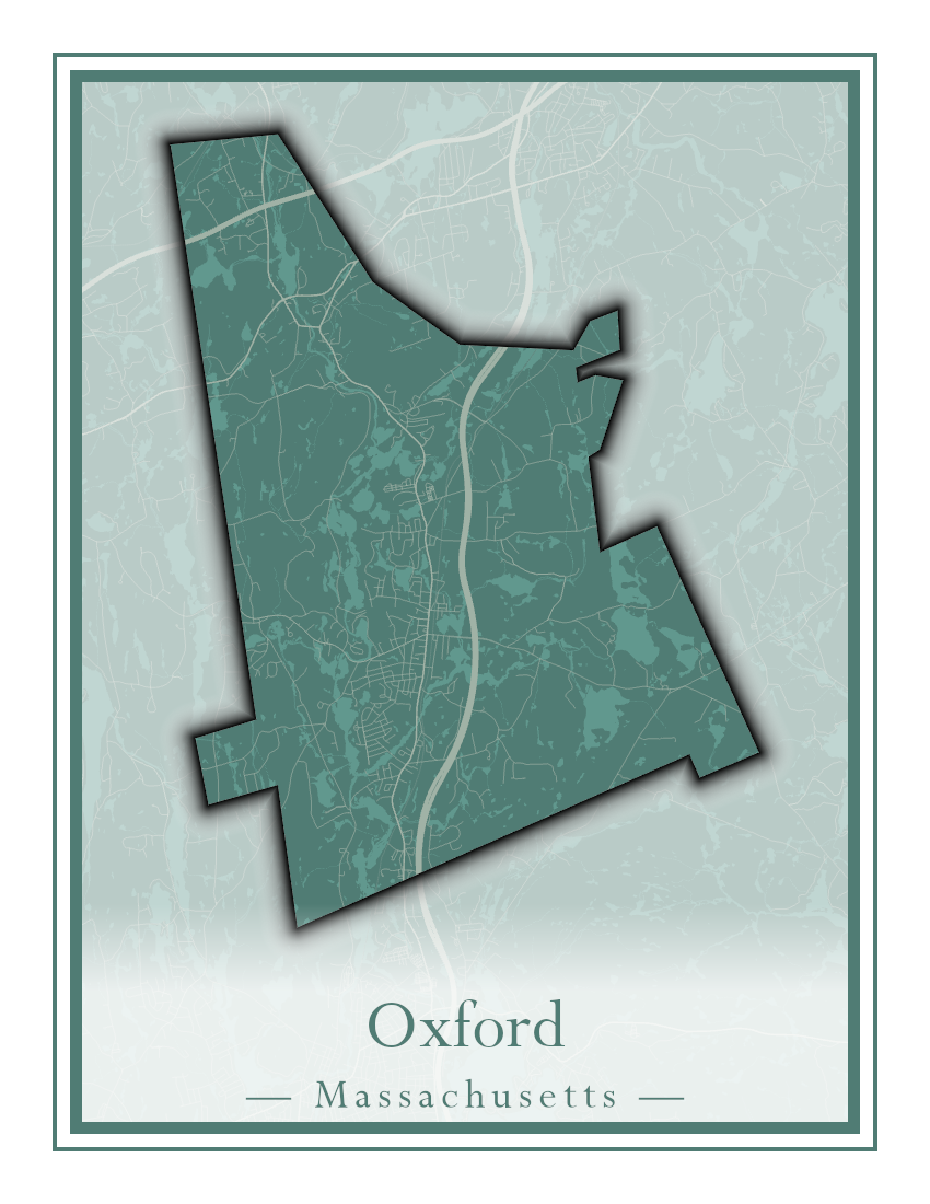 Massachusetts Towns - Street Map (Otis - Paxton)