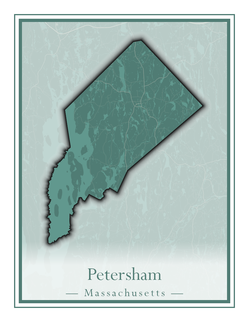 Massachusetts Towns - Street Map (Peru - Pittsfield)