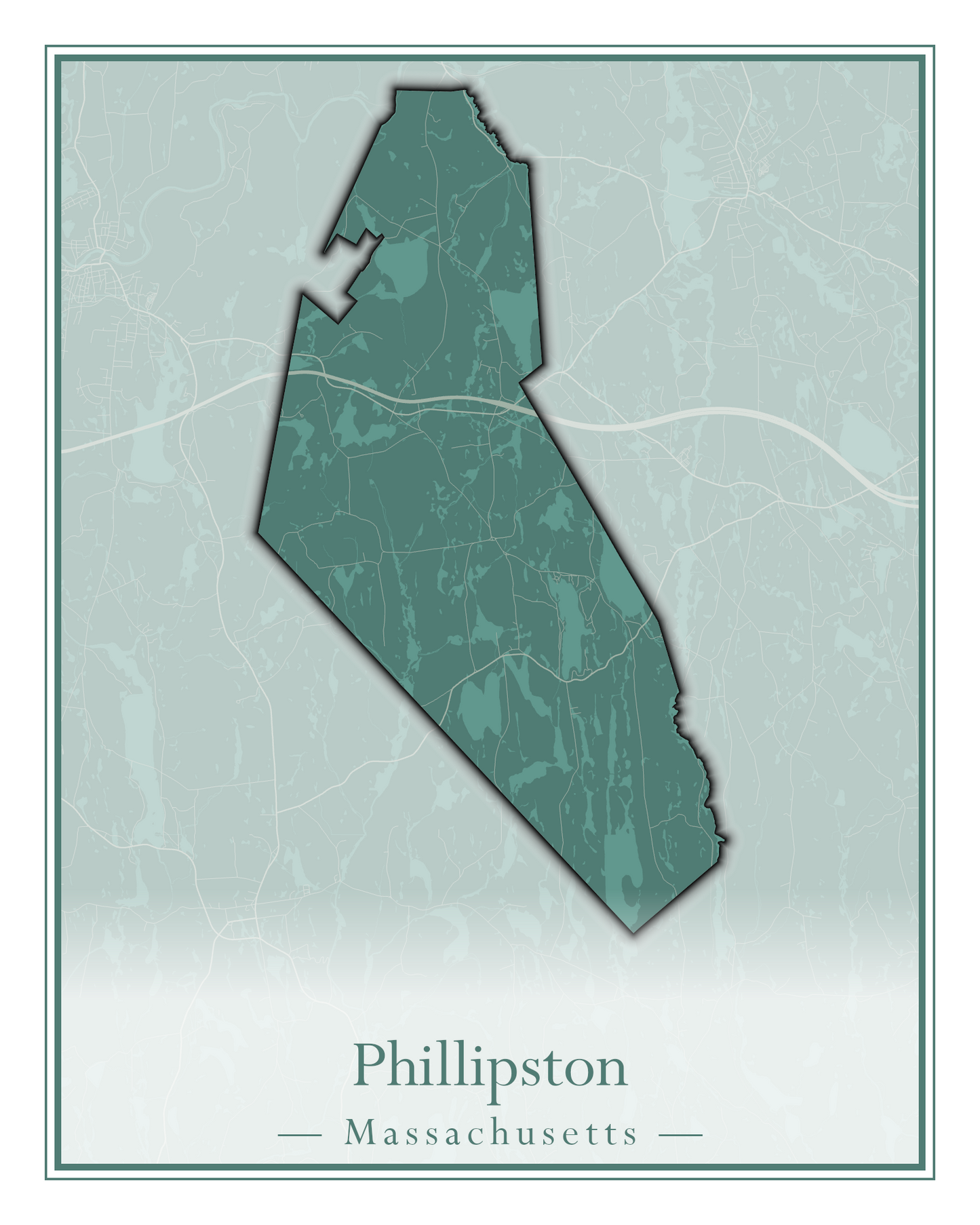 Massachusetts Towns - Street Map (Peru - Pittsfield)