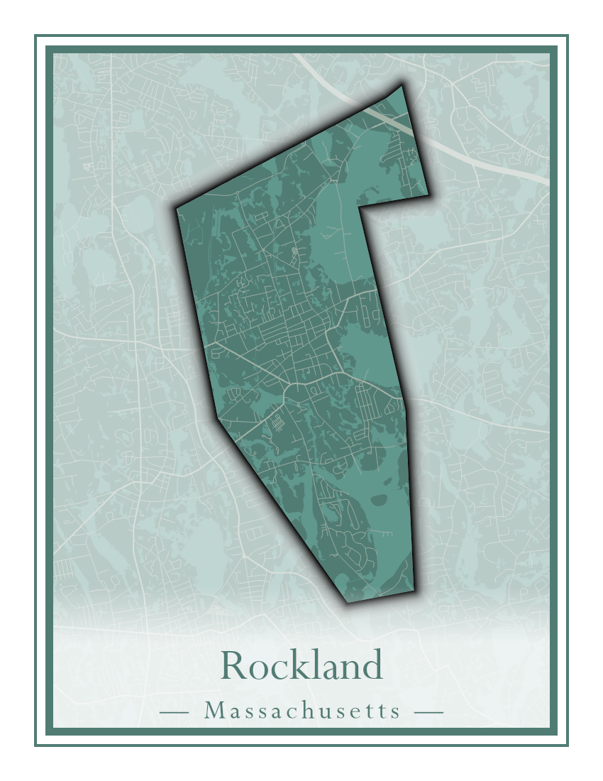 Massachusetts Towns - Street Map (Richmond - Rockport)