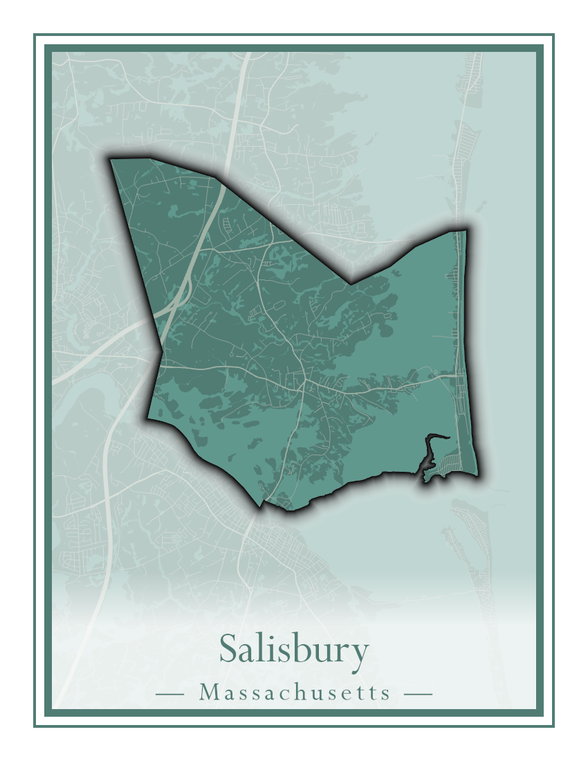 Massachusetts Towns - Street Map (Rutland - Sandisfield)