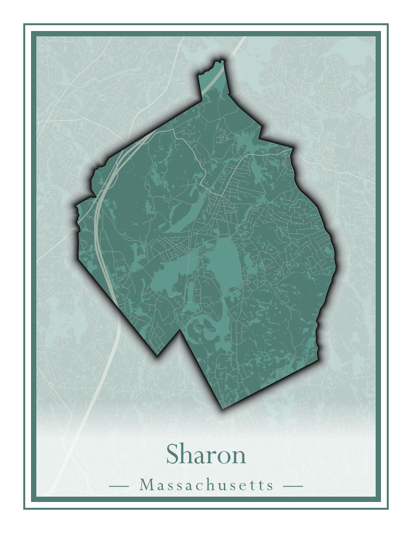 Massachusetts Towns - Street Map (Seekonk - Shelburne)