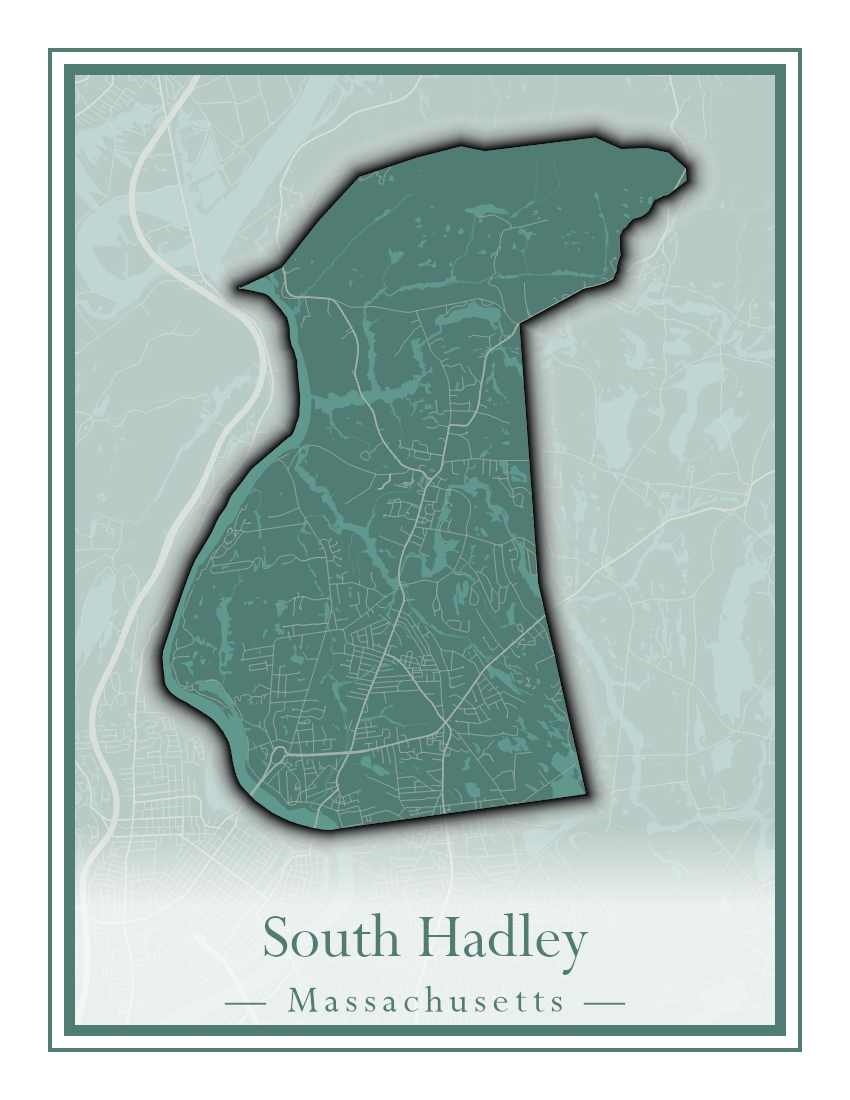 Massachusetts Towns - Street Map (Somerset - Southampton)