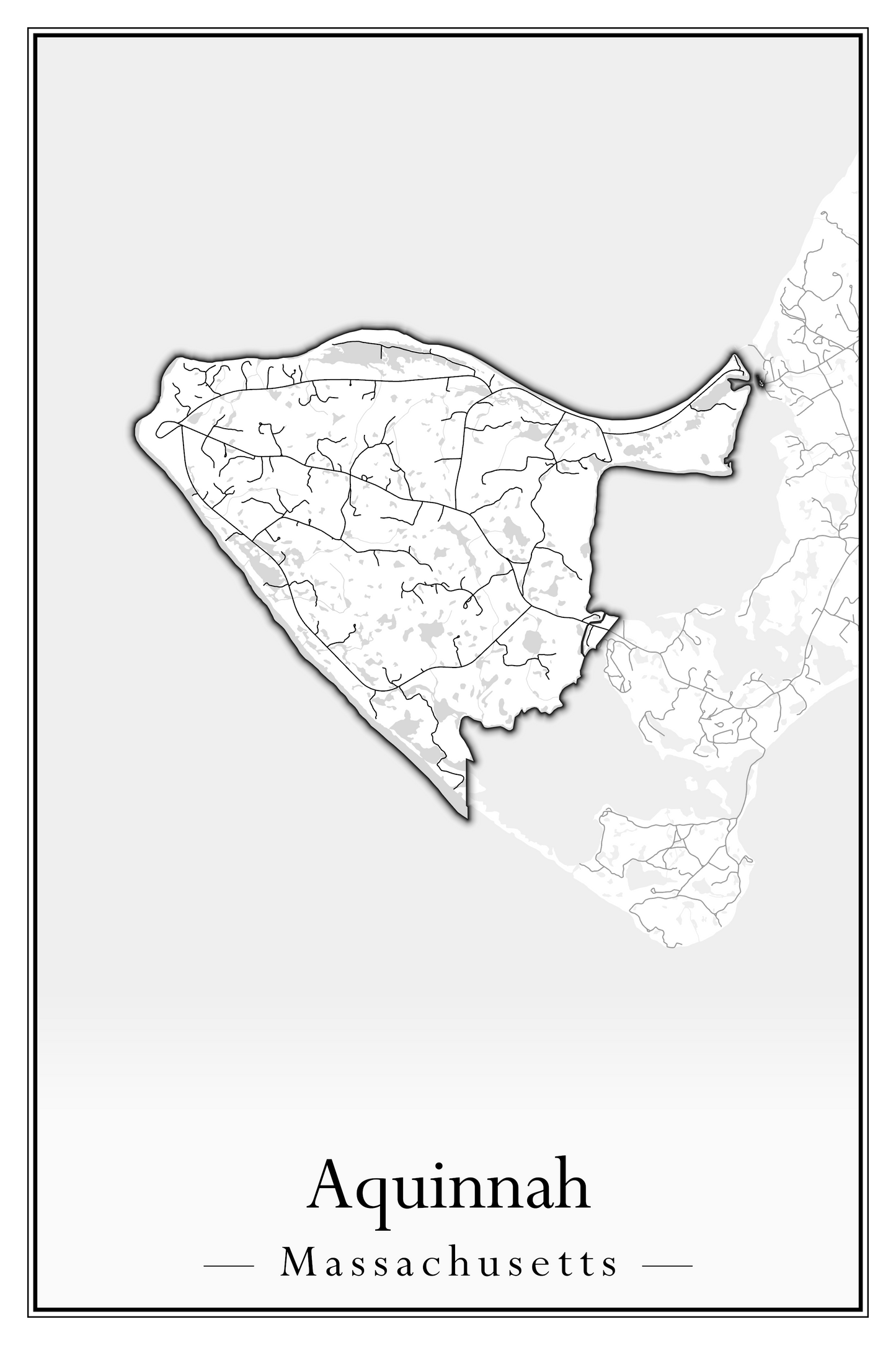 Massachusetts Towns - Street Map (Andover - Ashburnham)