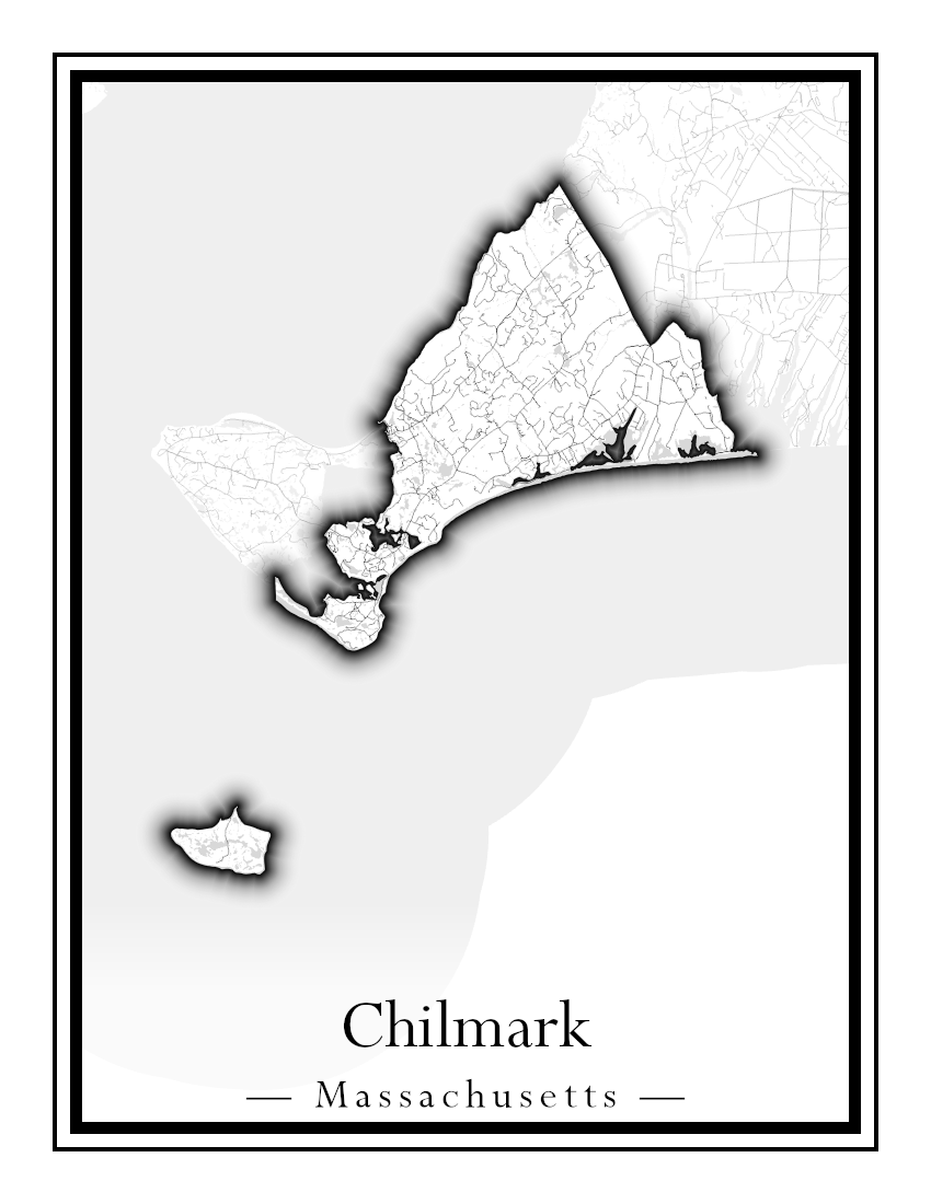 Massachusetts Towns - Street Map (Chesterfield - Clarksburg)